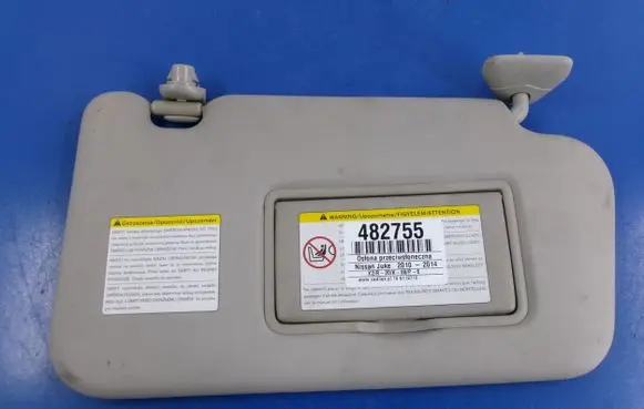 Nissan Juke I F15 Sun visor