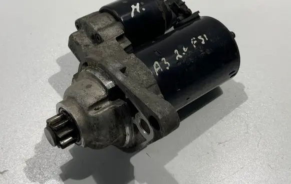 Audi A3 S3 8P Starter motor 02Z911023E 0001121408 0001121409