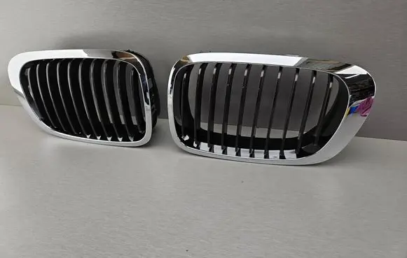 BMW 3 E46 Front bumper upper radiator grill 8208683 51138208683 8208684
