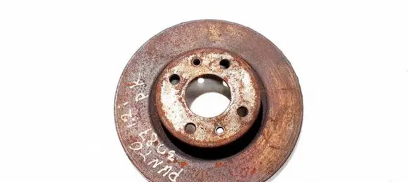 Fiat Punto (188) Front brake disc neventiliuojamas