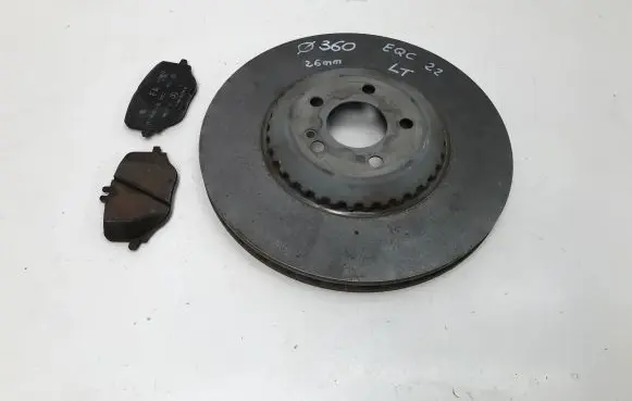 Mercedes-Benz EQC Rear brake disc A0004231712