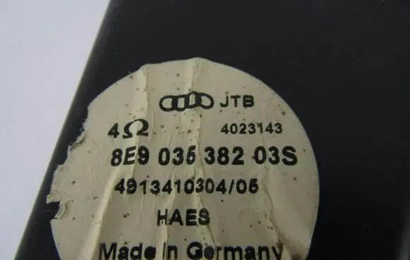 Audi A4 S4 B6 8E 8H Panel speaker 8E903538203S