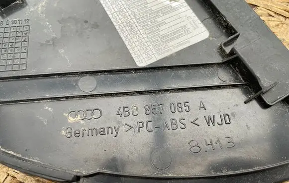 Audi A6 S6 C5 4B Dashboard side end trim 4B0857085A