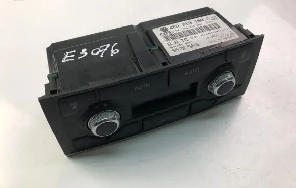 Audi A8 S8 D3 4E Interior fan control switch 4E0919158C
