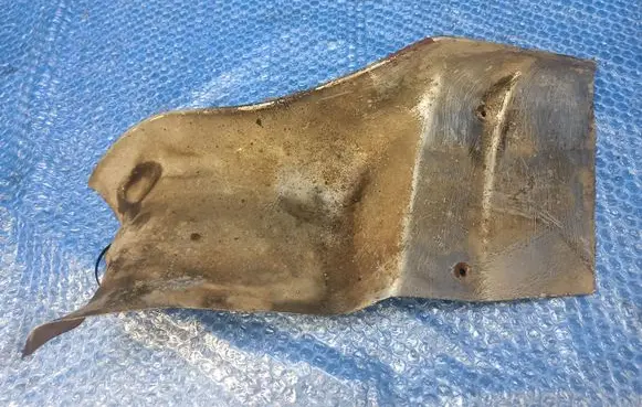 Mercedes-Benz S W126 Exhaust heat shield