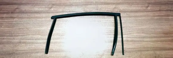 Ford S-MAX Rubber seal rear door window/glass 