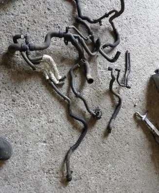 Mercedes-Benz E W212 Engine coolant pipe/hose