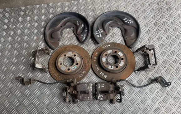 Audi A4 S4 B7 8E 8H Brake discs and calipers set 