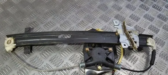 Sliding door window regulator with motor