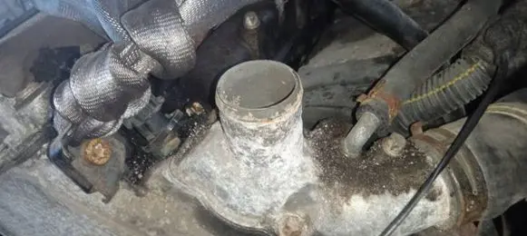 Opel Zafira A Engine coolant pipe/hose