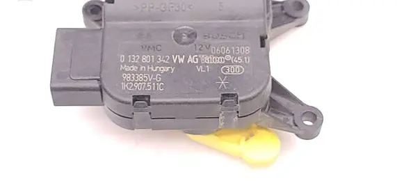 Volkswagen Caddy Air flap motor/actuator 1K2907511C 0132801342 983385VG