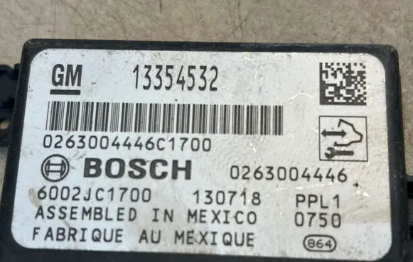 Opel Mokka Parking PDC control unit/module 13354532 130718 6002JC1700