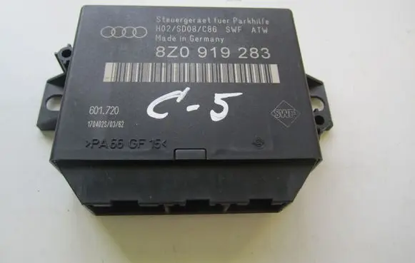 Audi A6 S6 C5 4B Parking PDC control unit/module 8Z0919283