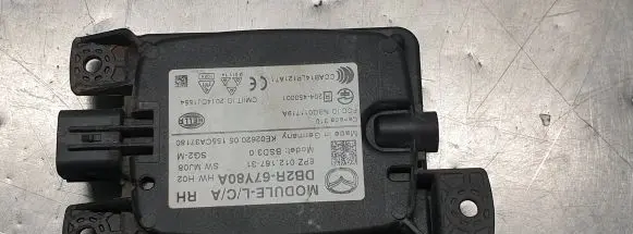 Mazda CX-3 Blind spot module DB2R67Y80A BSD30 6PZ01216731