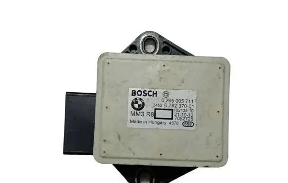 BMW X5 E70 ESP acceleration yaw rate sensor 6782370 7052728 0265005711