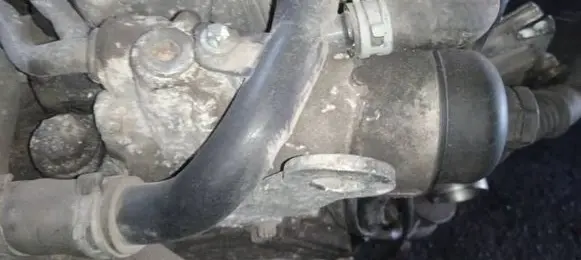 Mercedes-Benz B W245 Oil filter cover 