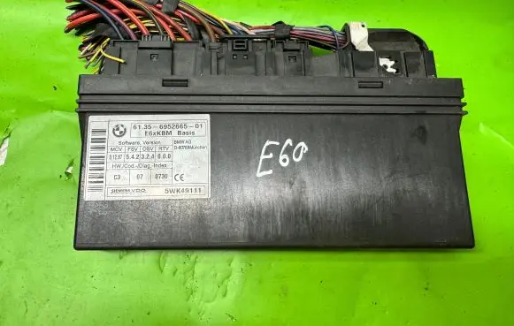 BMW 5 E60 E61 Comfort/convenience module 6952665 5WK49111