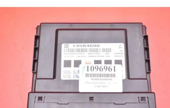 Chevrolet Cruze Comfort/convenience module 13584696