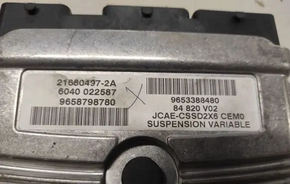Peugeot 407 Gearbox control unit/module 216604972A 6040022587 9658798780