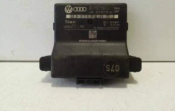 Volkswagen PASSAT B6 Gateway control module 3C0907530C 3C0907951A
