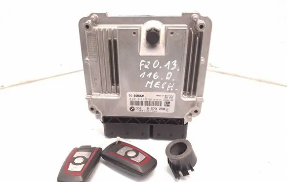 BMW 1 F20 F21 Engine ECU kit and lock set 8573258 0281019679 031127769