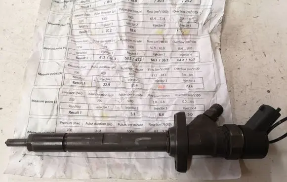 Peugeot 406 Fuel injector 0445110036
