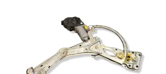 Mercedes-Benz ML W163 Front door window regulator with motor 990407100