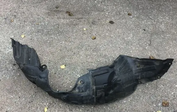 Mazda 3 I Front wheel arch liner splash guards BP4L BP4LRH