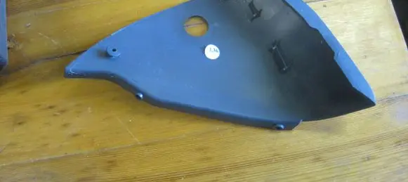 Smart ForFour I Dashboard side end trim A4546800187