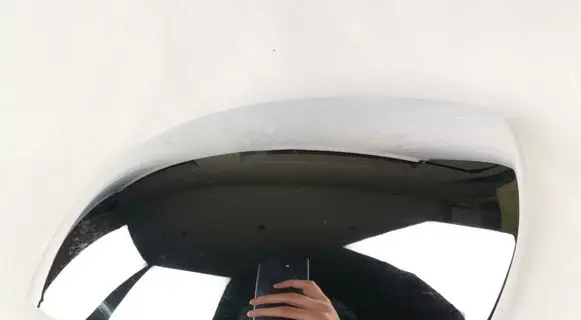 Plastic wing mirror trim cover