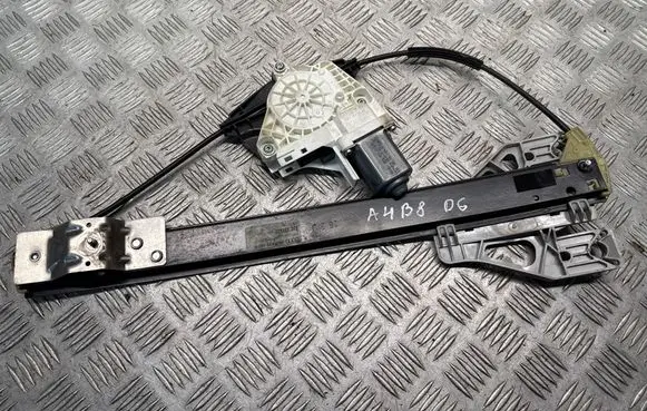 Audi A4 S4 B8 8K Rear door window regulator with motor 8K0839462A