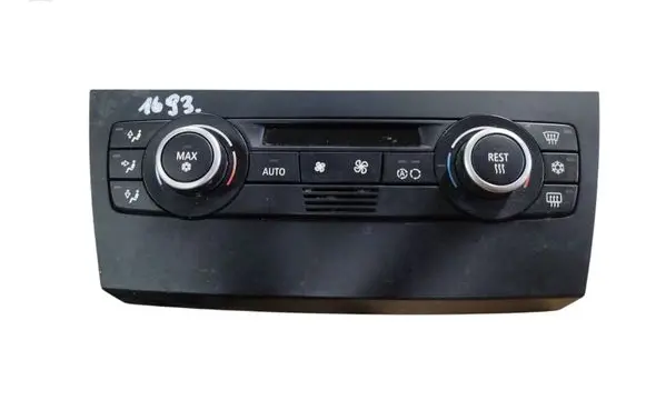 BMW 3 E90 E91 Climate control unit 9119686 9119686-01