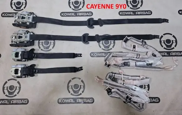 Porsche Cayenne (9Y0 9Y3) Airbag set 9Y0857706C 9Y0857705C 9Y0857805B