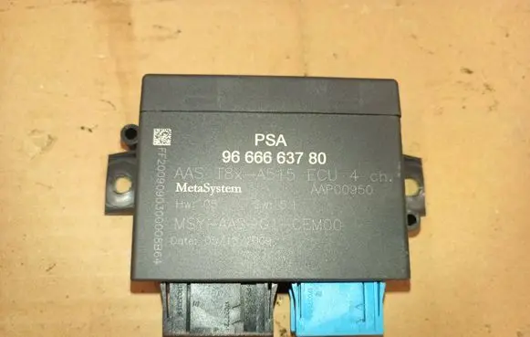 Peugeot 5008 Parking PDC control unit/module 9666663780