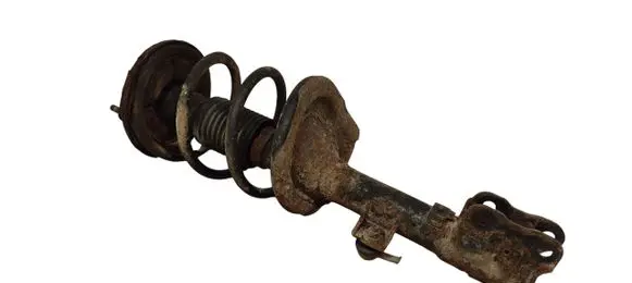 Mitsubishi ASX Front shock absorber with coil spring