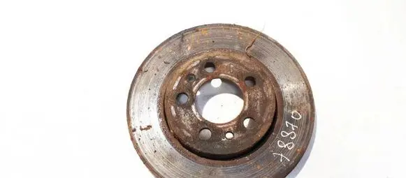Volkswagen Polo IV 9N3 Front brake disc ventiliuojamas
