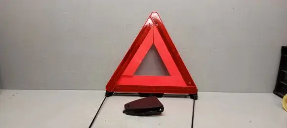 Emergency warning sign