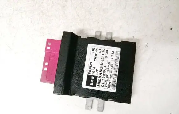 Fuel injection pump control unit/module