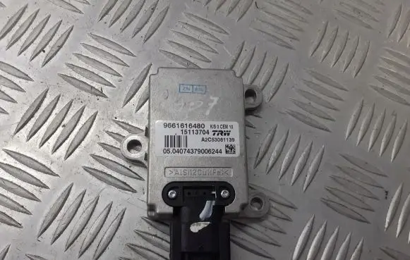 Peugeot 407 ESP (stability system) control unit 9661616480