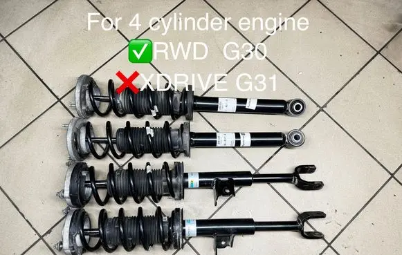 BMW 5 G30 G31 G38 Front shock absorber with coil spring 31316866597 31316866598 6866598