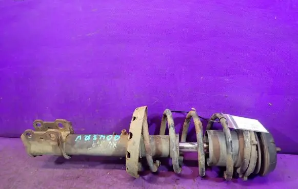 Opel Astra G Front shock absorber with coil spring