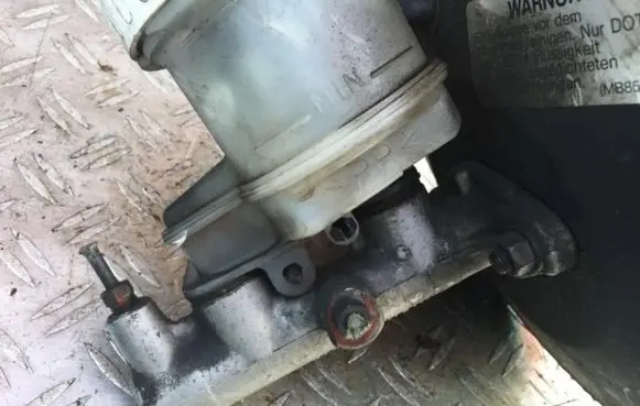 Mitsubishi Lancer Master brake cylinder