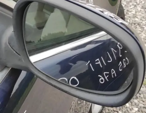 BMW 3 E90 E91 Wing mirror glass 