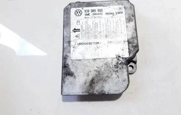 Volkswagen Sharan Airbag control unit/module 1c0909605