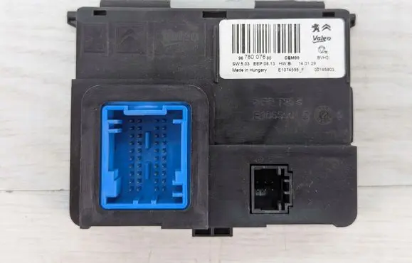 Citroen C4 Grand Picasso Air conditioning/heating control unit 9678007680