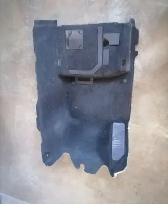 Porsche Cayenne (92A) Front floor carpet liner 7P5863103