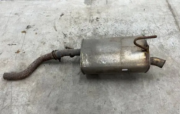 Opel Meriva A Rear muffler/silencer tail pipe 13173036