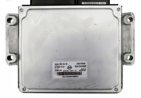 SsangYong Actyon sports II Engine control unit/module A6645406532