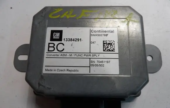 Opel Corsa D GPS navigation control unit/module 13384291 70451197 5WK50278B