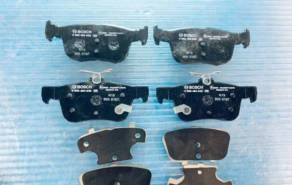Ford Mondeo MK V Brake pads (rear) 0986494839